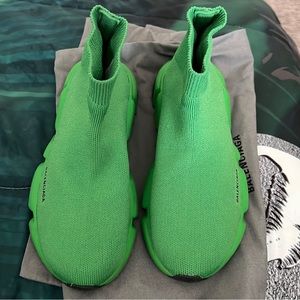 Balenciaga Green LT Sneakers Size 1-2